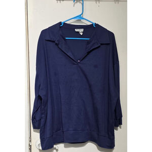 Women Vicki Wayne's Top Size 3X Blue‎